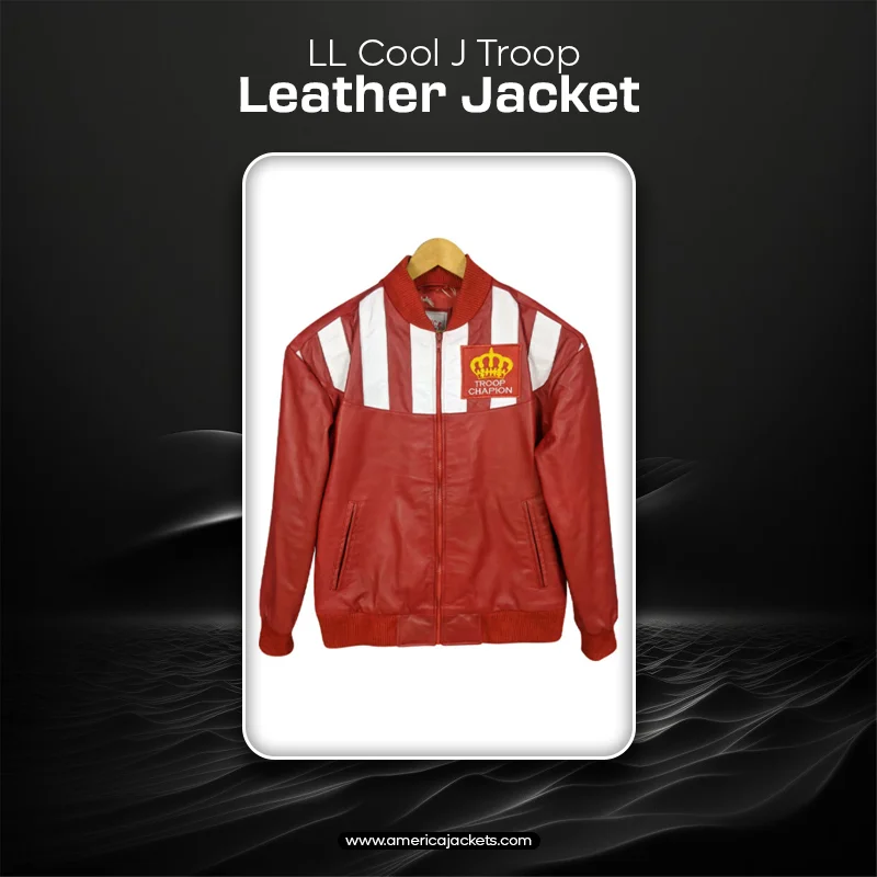 LL Cool J Troop Leather Jacket
