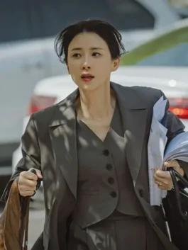 Lee Bo-Young Grey Blazer