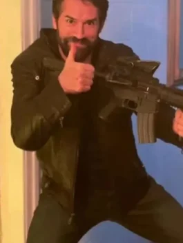 Lights Out Scott Adkins Leather Jacket