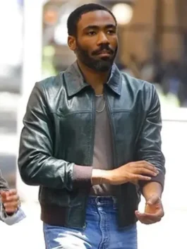 Mr. and Mrs. Smith Donald Glover Leather Jacket