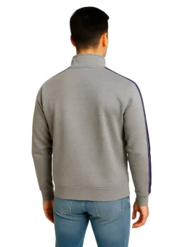 NFL Baltimore Ravens Grey Pullover Jacket (Back)