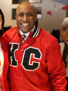 Quinton Lucas Red Varsity Jacket