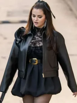 Selena Gomez Leather Jacket