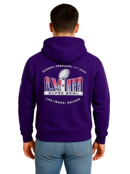 Super Bowl LVIII OVO Pullover Hoodie (Back)