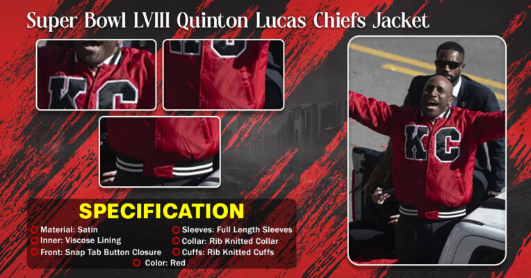 Super Bowl LVIII Quinton Lucas Chiefs Jacket