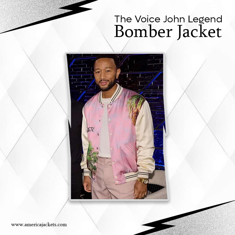 The Voice John Legend Bomber Jacket