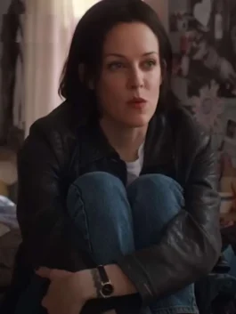 Under The Bridge Rebecca Godfrey Leather Coat