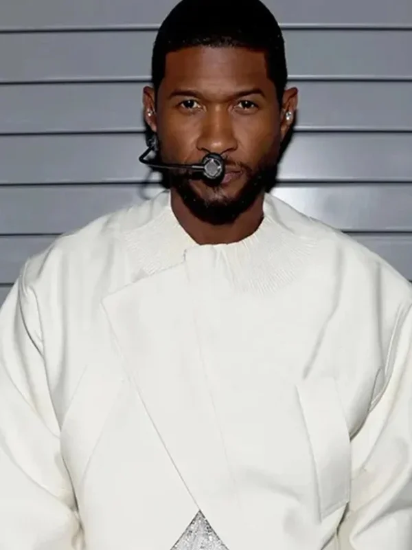 Usher White Jacket