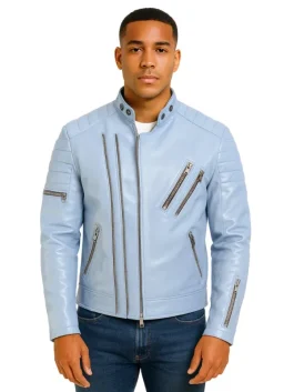 iHeartRadio Ludacris Leather Jacket back (Front)