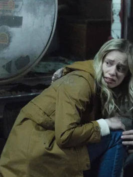 Anja Savcic Tracker Tv Series Kira Stine Brown Jacket