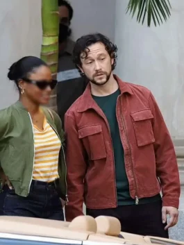 Beverly Hills Cop Axel F 2024 Det. Bobby Abbott Maroon Jacket