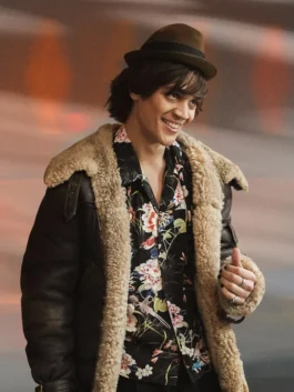 David Iacono Shearling Leather Jacket