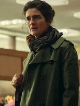 Gaby Hoffmann Green Coat