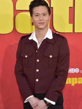 Hoa Xuande Maroon Blazer