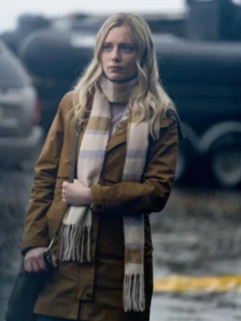 Kira Stine Tracker Brown Cotton Jacket