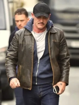 Luke Evans Leather Jacket