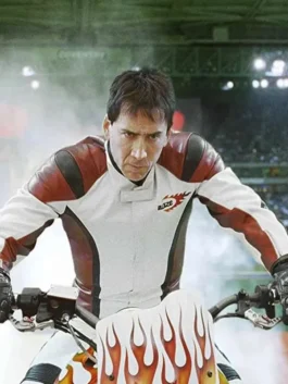 Nicolas Cage Ghost Rider Biker Leather Jacket
