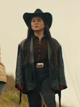 Rosie Fringe Leather Jacket