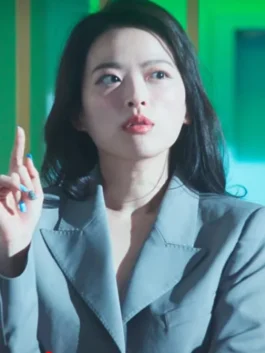 The 8 Show Chun Woo Hee Grey Blazer
