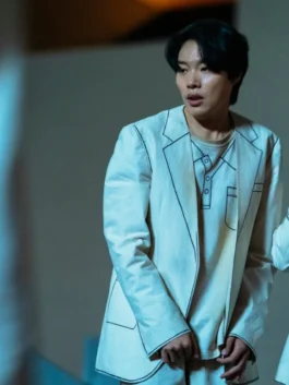 The 8 Show Ryu Jun Yeol White Blazer