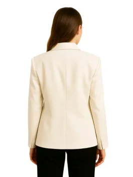 The Regime Kate Winslet White Blazer (Back)