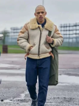 This Town Gregory Williams Shearling Leather Jacket