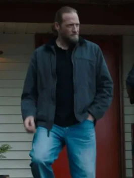 Tony Tracker Black Cotton Jacket