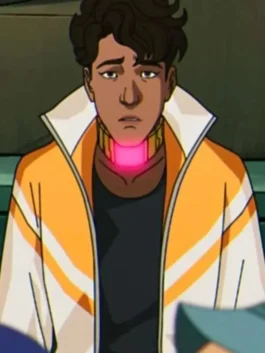 X-Men ’97 Roberto Da Costa White and Yellow Costume Jacket