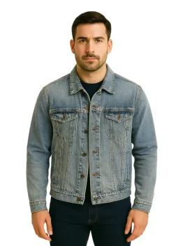 American Flag Denim Jacket