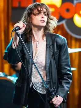 Beautiful Rebel Letizia Toni Leather Blazer