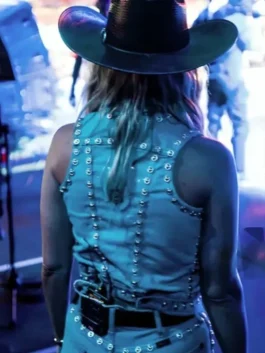 CMA Fest 2024 Lainey Wilson Denim Blue Vest