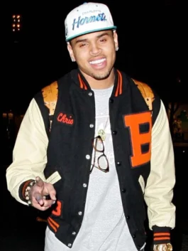 Chris Brown Varsity Jacket
