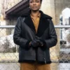 FBI Tiffany Wallace Shearling Jacket