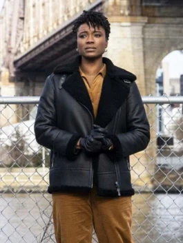 FBI Tiffany Wallace Shearling Jacket