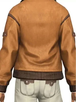 Final Fantasy XIV Brown Varsity Jacket
