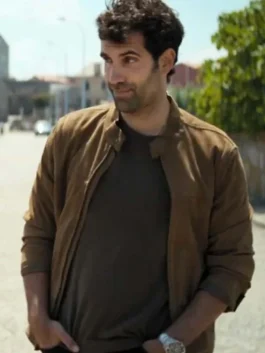 Gangs Of Galicia Tamar Novas Suede Leather Jacket