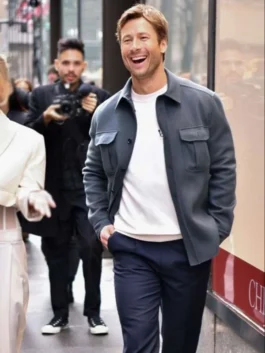 Glen Powell NYC Jacket