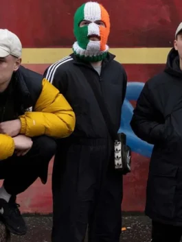 Kneecap DJ Próvai Black Jumpsuit