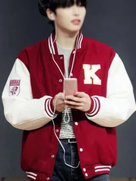 Korea University Baseball Letterman Jacket
