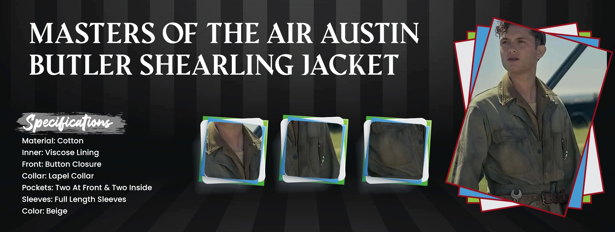 Masters of the Air Sgt. Ken Lemmons Jumpsuit