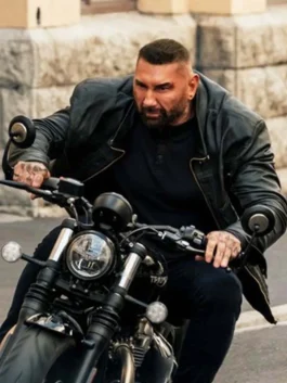 My Spy The Eternal City Dave Bautista Leather Jacket