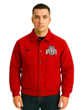 Ohio State Buckeyes Nike Letterman Jacket