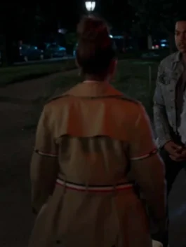 Paige Hurd Brown Trench Coat