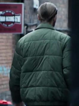 Rebus 2024 Shaun Strang Green Puffer Jacket