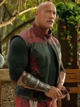 Red One Dwayne Johnson Leather Vest