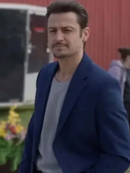 Shifting Gears Tyler Hynes Blue Blazer