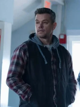 The Instigators Matt Damon Vest