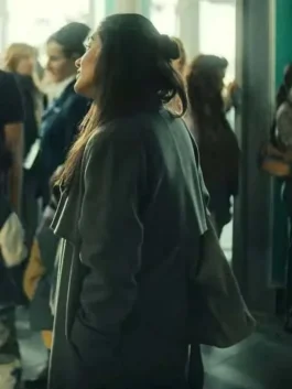 The Signal 2024 Nilam Farooq Grey Wool Trench Coat