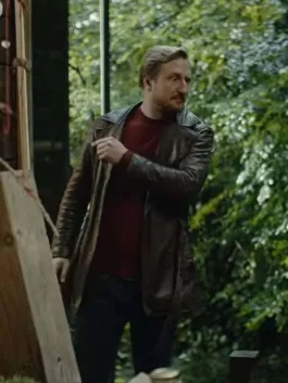 The Signal Michael Kranz Leather Coat