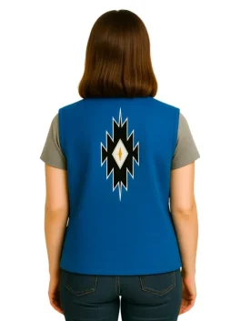 Trigger Warning Jessica Alba Vest (Back)